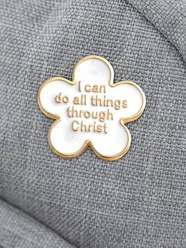 Pin Badge - I Can Do All Things Through Christ